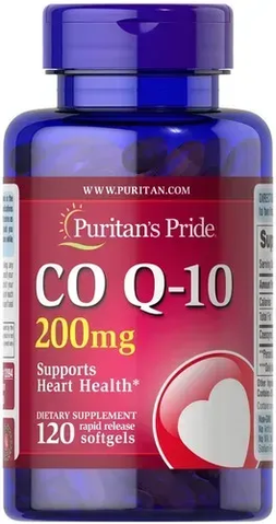 Puritan's Pride CO Q-10 200 mg 120 softgels 12094 фото