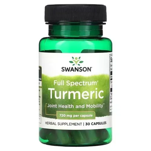Swanson Turmeric Full Spectrum 720 mg 30 caps SW1240 фото