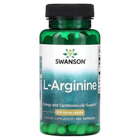 Swanson L-Arginine 500 mg 100 caps SW852 фото