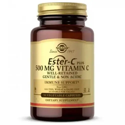 Solgar Ester-C Plus Vitamin C 500 mg 50 caps SOL-01038 фото
