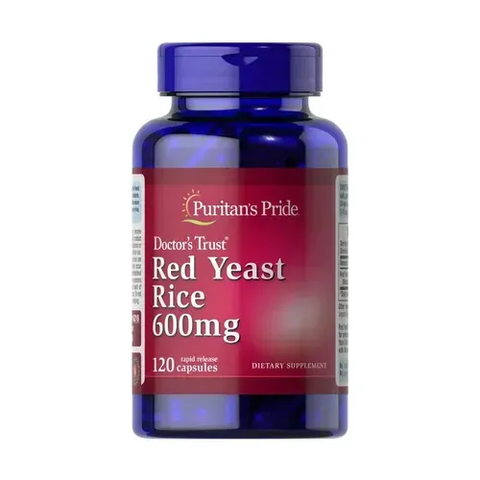Puritan's Pride Red Yeast Rice 600 mg 120 caps 6210 фото
