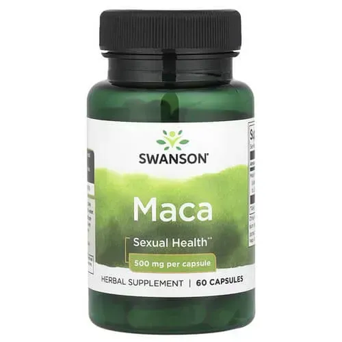 Swanson Maca 500 mg 60 капсул SWP011 фото