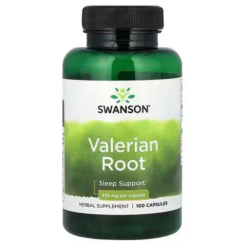 Swanson Valerian Root 475 mg 100 caps SW506 фото