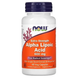 NOW Alpha Lipoic Acid 600 mg 60 капсул NOW-03046 фото