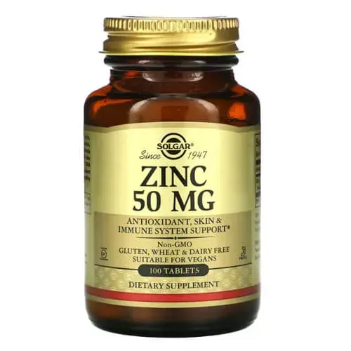 Solgar Zinc 50 mg 100 tab SOL-03720 фото