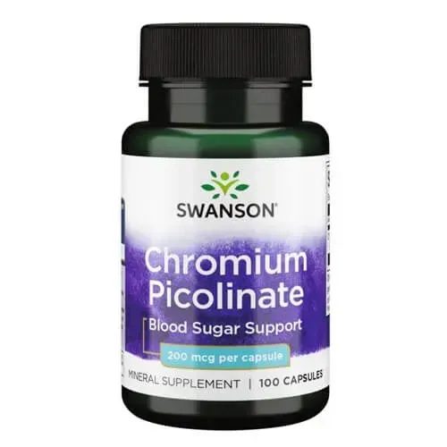 Swanson Chromium Picolinate 200 mcg 100 капсул SW922 фото