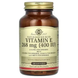 Solgar Vitamin E 268 mg (400 IU) Mixed Tocopherols 100 softgels SOL-03541 фото