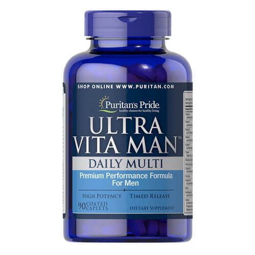 Puritan's Pride Ultra Vita Man 90 tab 3894 фото