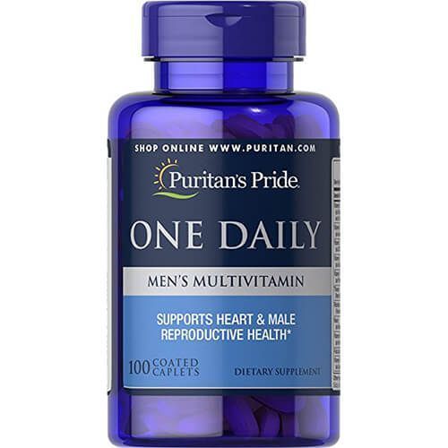 Puritan's Pride One Daily Men&rsquo;s Multivitamin 100 tab 13046 фото