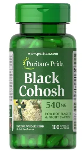 Puritan&rsquo;s Pride Black Cohosh 540 mg 100 caps 3511 фото