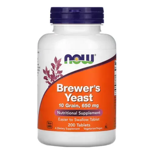 NOW Brewer's Yeast 200 tab NOW-02410 фото