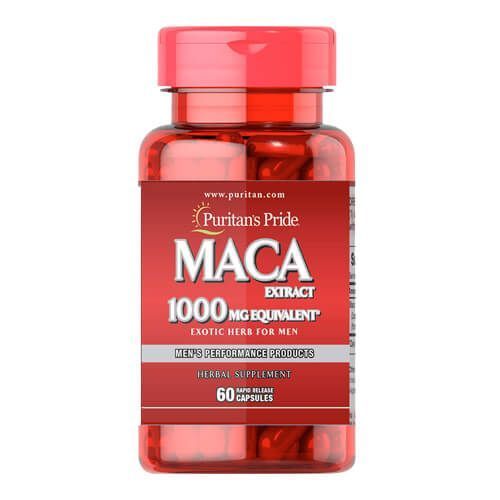 Puritan's&nbsp;Pride Maca 1000 mg Exotic Herb for Men&nbsp;60 caps 52984 фото