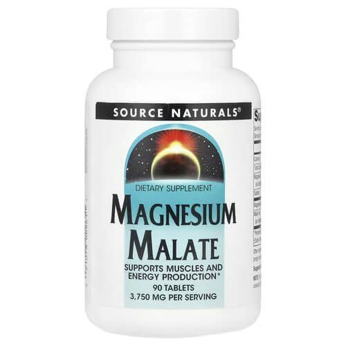 Source Naturals Magnesium Malate 90 tab SNS-00261 фото