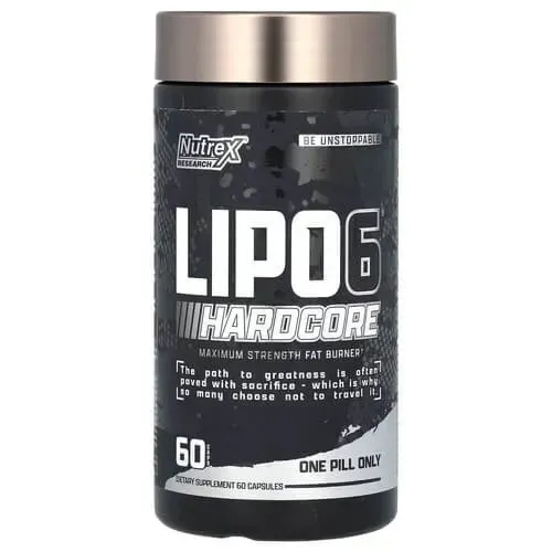 Nutrex Lipo-6 Hardcore 60 caps NRX-75565 фото