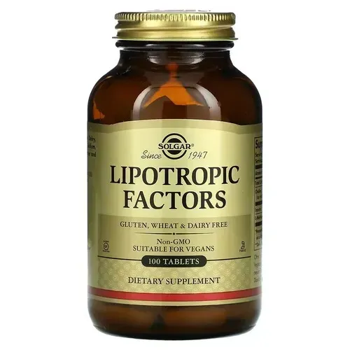 Solgar Lipotropic Factors 100 tab SOL-01581 фото