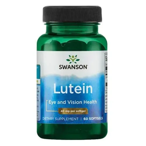Swanson Lutein 40 mg 60 softgels SWU981 фото