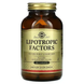 Solgar Lipotropic Factors 100 tab SOL-01581 фото