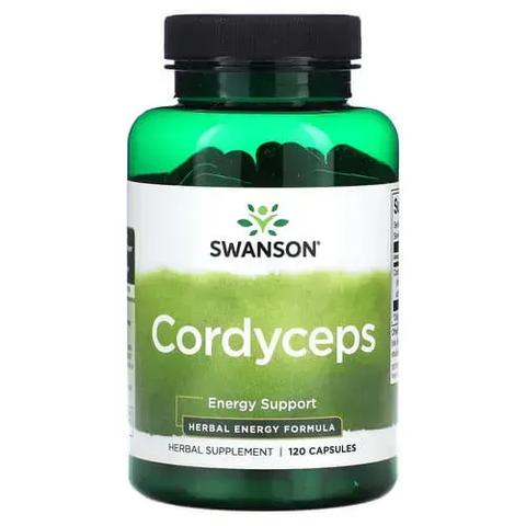 Swanson Cordyceps 600 mg 120 caps SW1716 фото