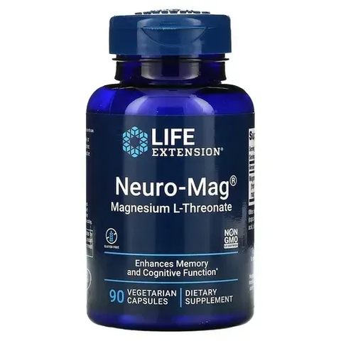 Life Extension Neuro-Mag Magnesium L-Threonate 90 caps LEX-16039 фото