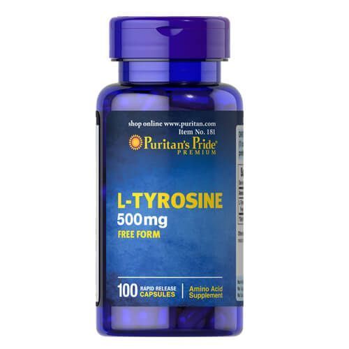 Puritan's Pride L-Tyrosine 500 mg 100 caps 0181 фото