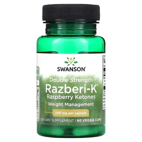 Swanson Raspberry Ketones 200mg 60 caps SWD076 фото