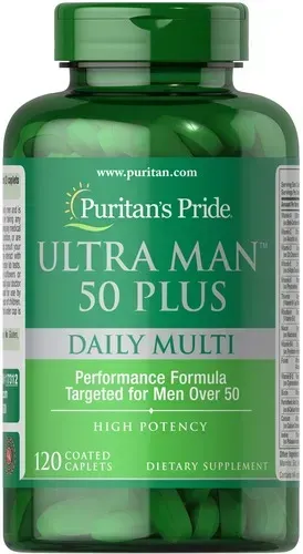 Puritan's Pride Ultra Man 50 Plus 120 tab 17312 фото