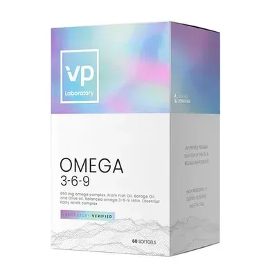 VPLab Laboratory Omega 3-6-9 60 softgels VPB-51147 фото