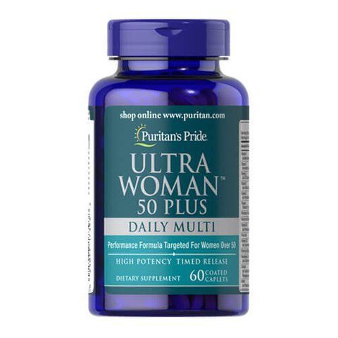 Puritan's Pride Ultra Woman 50 Plus Multi-Vitamin 60 tab 17393 фото