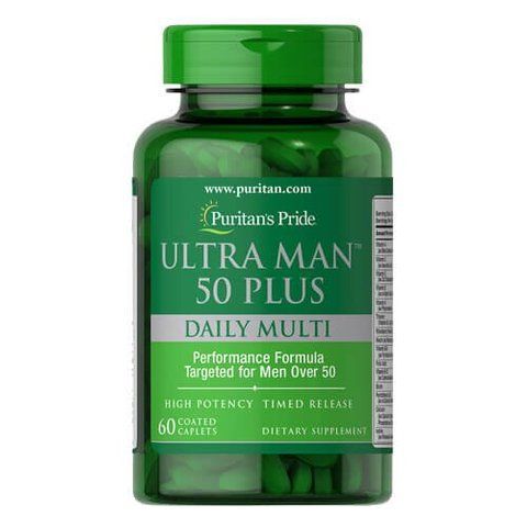 Puritan's Pride Ultra Man 50 Plus 60 tab 17311 фото