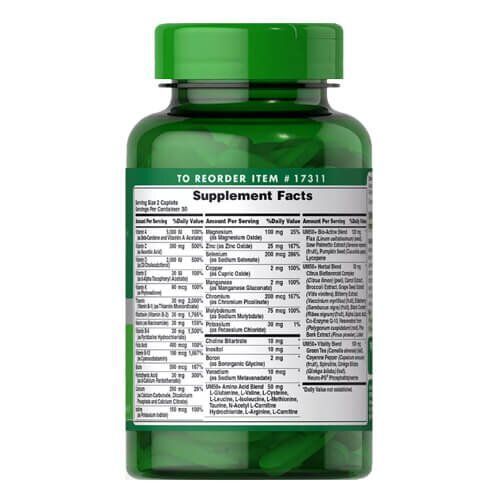 Puritan's Pride Ultra Man 50 Plus 60 tab 17311 фото