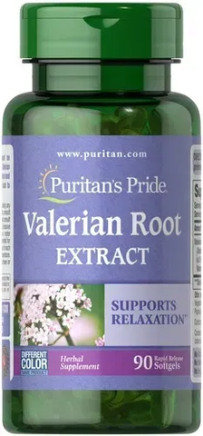Puritan's Pride Valerian Root 1770 mg 90 softgels 01328 фото