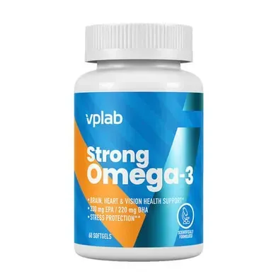 VPLab Strong Omega-3 60 softgels VPB-58764 фото