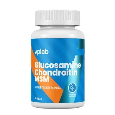 VPLab Glucosamine Chondroitin MSM 90 tablets VPB-54490 фото