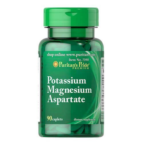 Puritan's Pride Potassium Magnesium Aspartate 90 tab 07390 фото
