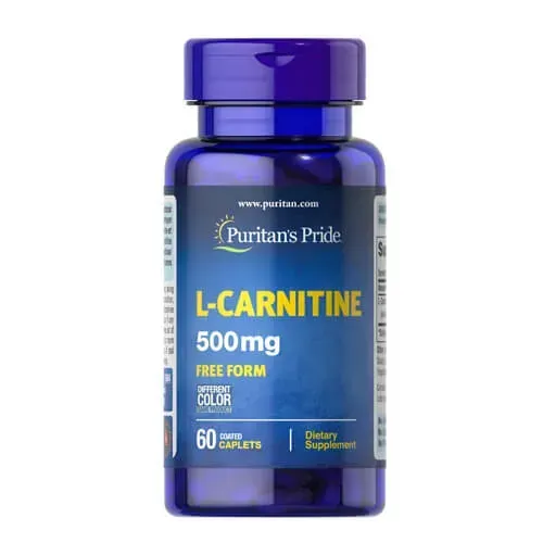 Puritan's Pride L-Carnitine 500 mg 60 tab 01684 фото