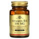 Solgar Vitamin B6 100 mg 100 tablets SOL-03120 фото
