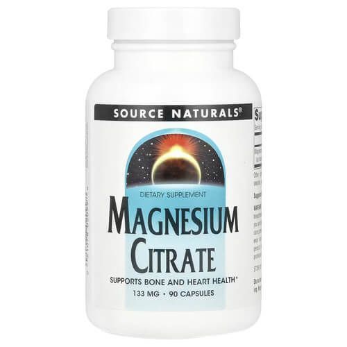 Source Naturals Magnesium Citrate 90 caps SNS-02099 фото