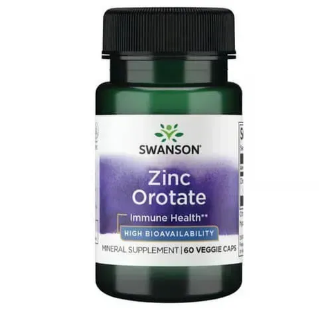 Swanson Zinc Orotate 10 mg 60 caps SWU923 фото