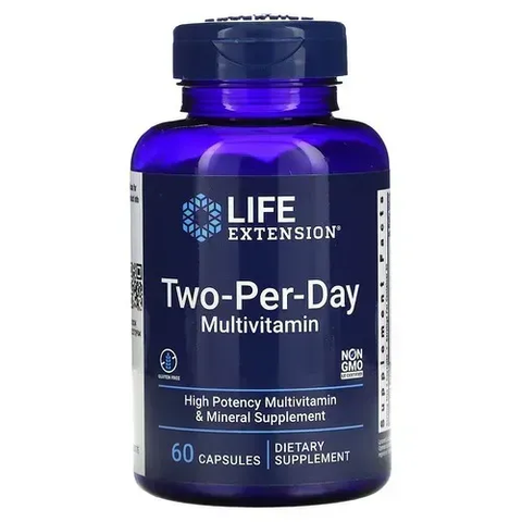 Life Extension Two-Per-Day Multivitamin 60 caps LEX-23176 фото