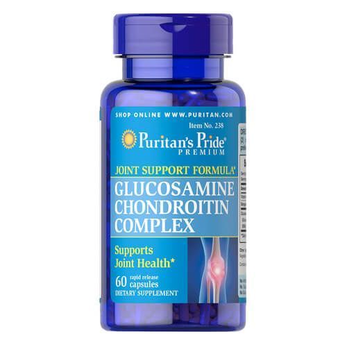 Puritan's Pride Glucosamine Chondroitin Complex 60 caps 0238 фото