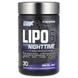 Nutrex LIPO-6 Nighttime 30 Caps (USA) NRX-75556 фото