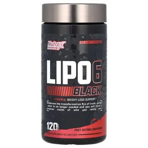 Nutrex Lipo-6 Black 120 Liqui-Caps (EU) NRX-00698 фото