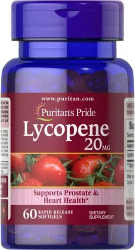 Puritan's Pride Lycopene 20 mg 60 caps 058740 фото