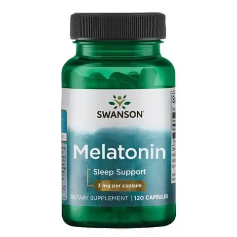 Swanson Melatonin 3 mg 120 капсул SW502 фото