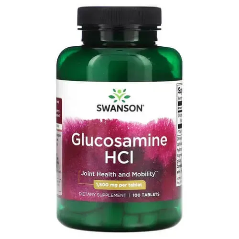 Swanson Glucosamine HCl 1500 mg 100 tab SW842 фото