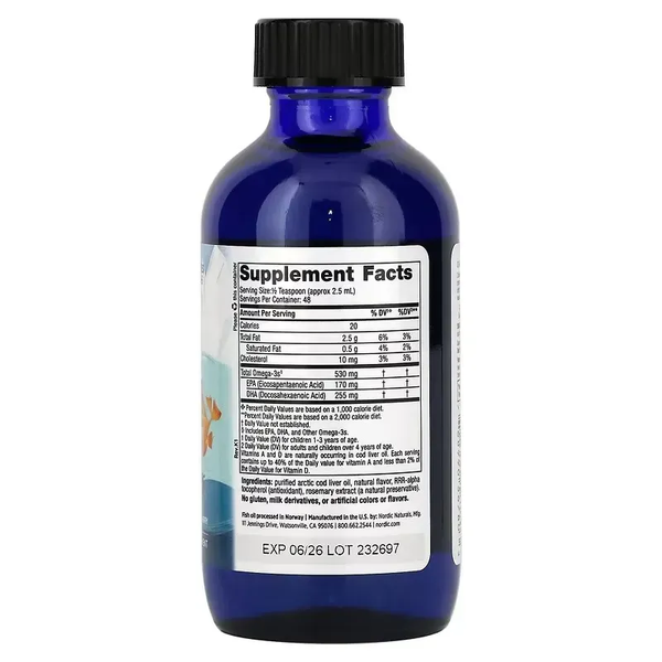 Nordic Naturals Children's DHA 119 ml NOR-56780 фото
