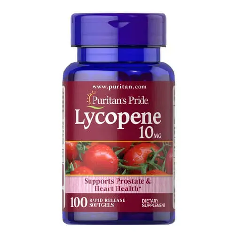 Puritan's Pride Lycopene 10 mg 100 softgels 02111 фото