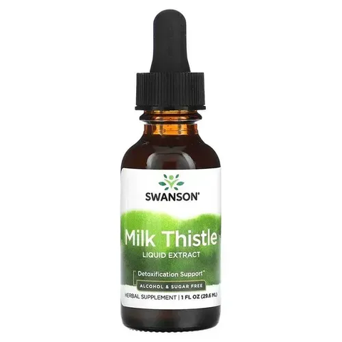 Swanson Milk Thistle Liquid Extract 29.6 ml SW1171 фото
