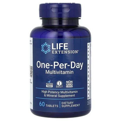 Life Extension One-Per-Day 60 tab LEX-23136 фото