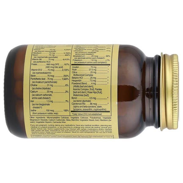 Solgar Formula V VM-75 60 tab SOL-01181 фото